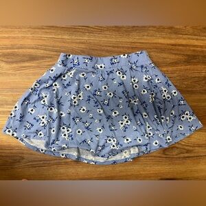 Place Blue Floral Skort Floral Blue flowers Kids